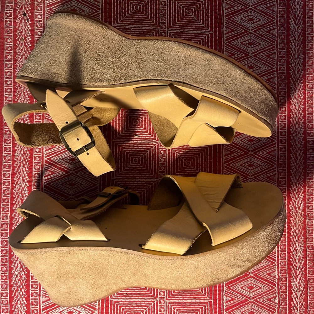 Kork-Ease tan leather sandal